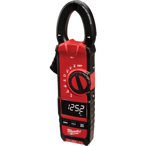HVAC/R Clamp Meter, AC/DC Voltage, AC/DC Current Pathway Supply LP