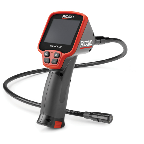 Micro CA-150 Inspection Camera, 3.5" L x 3.5" W Display, 320 x 240 pixels, 17 mm (2/3") Camera Head Pathway Supply LP
