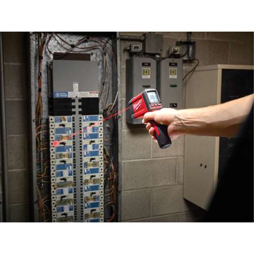 Pistolet infrarouge, -22° - 1022° F ( -30° - 550° C ), 12:01/12:1, &eacute;missivit&eacute; Fixe Pathway Supply LP