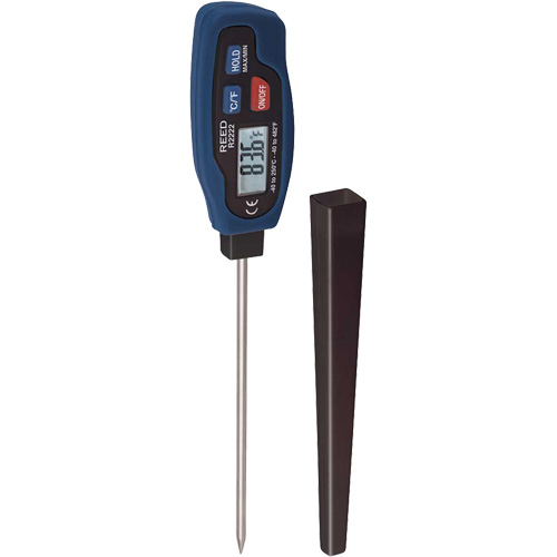 R2222 Stem Thermometer with ISO Certificate, Contact, Digital, -40-482°F (-40-250°C) Pathway Supply LP