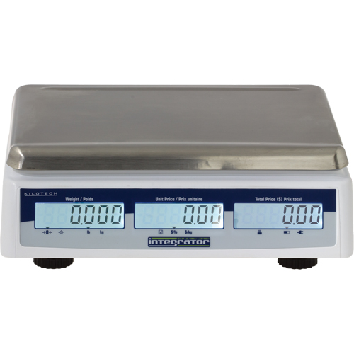 Balance &agrave; calcul de prix Integrator C30, Capacit&eacute; 60 lb / 30 kg, Graduations 0,02 lb / 0,005 kg Pathway Supply LP