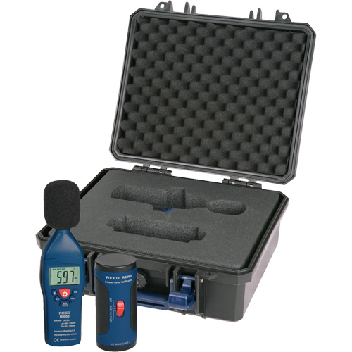 Ensemble de sonom&egrave;tre et calibrateur, Gamme de mesure 30 - 130 dB Pathway Supply LP