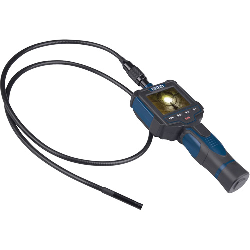 Recordable Borescope Inspection Camera, 2.5" Display, 640 x 480 pixels, 8 mm (0.31") Camera Head Pathway Supply LP