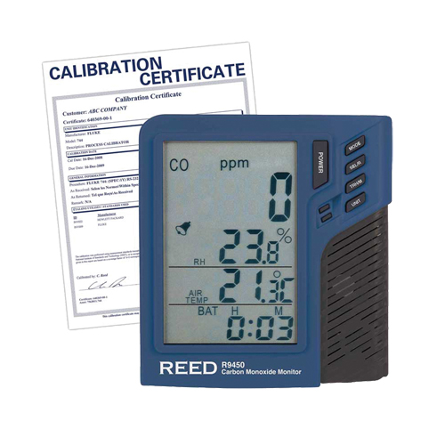 Carbon Monoxide Monitor with Temperature & Humidity (includes ISO Certificate) Pathway Supply LP