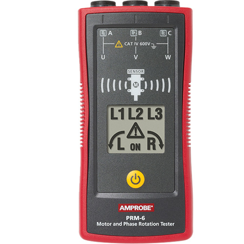 V&eacute;rificateur de l'ordre de phase et de la rotation des moteurs PRM-6 Pathway Supply LP