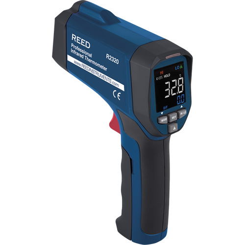 Thermom&egrave;tre &agrave; infrarouge professionnel, -26 - 1472° F ( -32 - 800° C ), 30:1, &eacute;missivit&eacute; Ajustable Pathway Supply LP