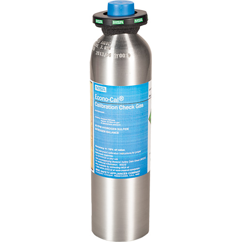 Bouteille de gaz pour test d'&eacute;talonnage, 1 M&eacute;lange de gaz, H2S, 58 litres Pathway Supply LP