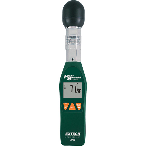 Compteur de contrainte thermique &agrave; thermom&egrave;tre globe mouill&eacute; Extech Pathway Supply LP