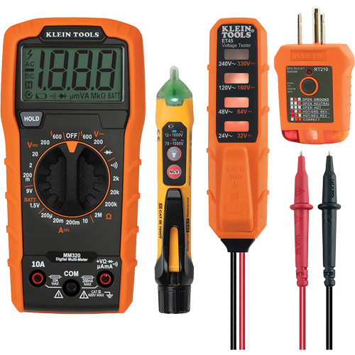 Trousse dessai &eacute;lectrique avec multim&egrave;tre num&eacute;rique Pathway Supply LP