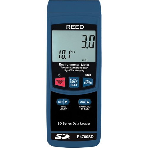 Compteur environnemental &agrave; enregistrement de donn&eacute;es avec certificat de calibration Pathway Supply LP