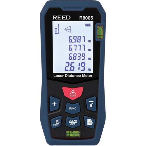 Laser Distance Meter, 0' - 164' (0 m - 50 m) Range, Digital (Electronic) Pathway Supply LP
