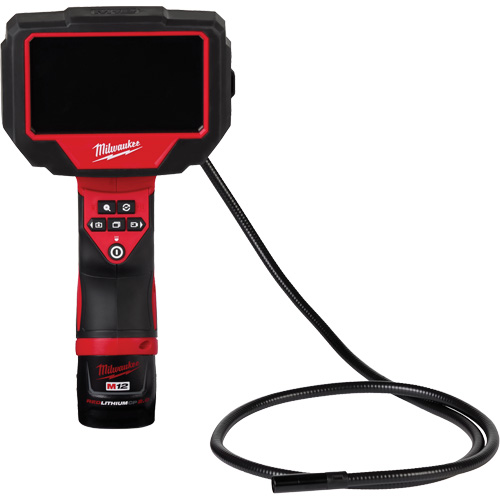 M12 M-Spector 360 Inspection Camera, 4.3" Display, 10 mm (0.39") Camera Head Pathway Supply LP