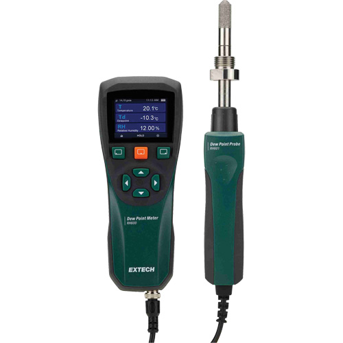Appareil de mesure du point de ros&eacute;e, Gamme d'humidit&eacute; 0 - 100%, Gamme de temp&eacute;rature 14°- 140° F ( -10° - 60° C ) Pathway Supply LP