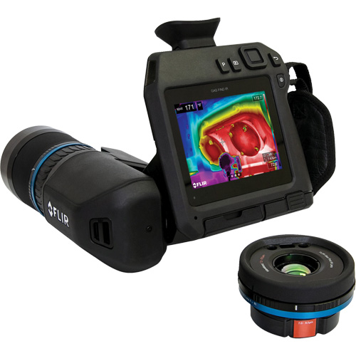 D&eacute;tecteur de gaz GF77 IR avec objectif LR 25°, 320 x 240 pixels, 25 mK Pathway Supply LP