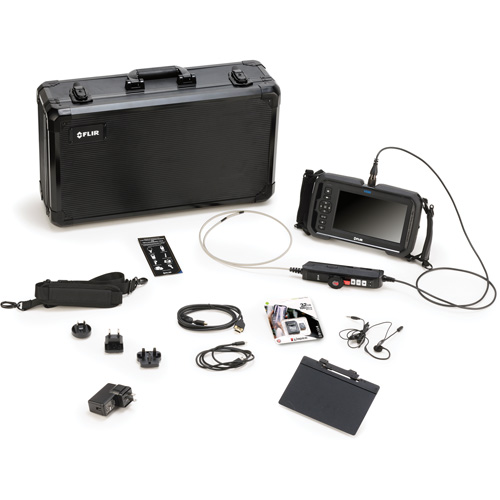 Videoscope Kit with 2-Way Articulation 4.5 mm × 1 m Long Camera Probe, 7" Display, 1024 x 600 pixels Pathway Supply LP