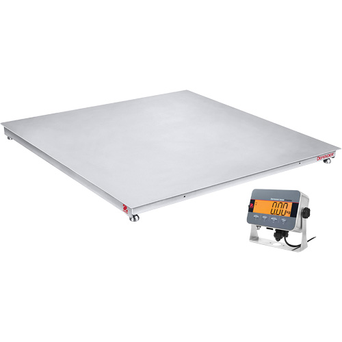 Balance de plancher lavable DEFENDER 3000, Capacit&eacute; de 5000 lb, 48" la x 48" lo Pathway Supply LP