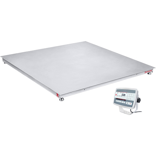 Balance de plancher lavable DEFENDER 5000, Capacit&eacute; de 2500 lb, 48" la x 48" lo Pathway Supply LP
