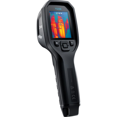 Cam&eacute;ra thermique infrarouge haute temp&eacute;rature 30:1 TG298 &agrave; vis&eacute;e ponctuelle avec laser en pointe, 320 x 240 pixels, -25° - 1080°C (-130° - 1976°F), <70 mK Pathway Supply LP