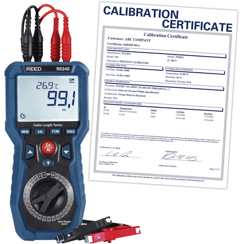 Cable Length Tester with Calibration Certificate Pathway Supply LP