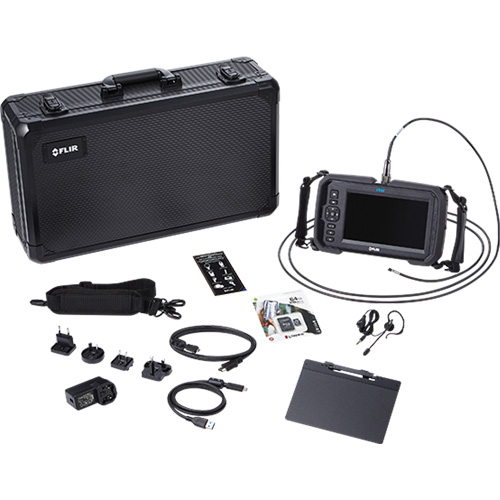 Ensemble de vid&eacute;oscope haute performance avec cam&eacute;ra HD double & longue sonde, 1280" lo x 720" la Affichage, 1024 x 600 pixels, 4,9 mm (0,19") T&ecirc;te de cam&eacute;ra Pathway Supply LP