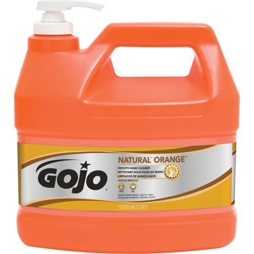 Natural Orange Hand Cleaner, Cream, 3.78 L, Jug, Citrus/Orange Pathway Supply LP