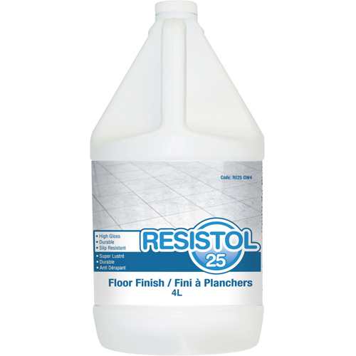 Resistol 25 Floor Finishes, 4 L, Jug Pathway Supply LP