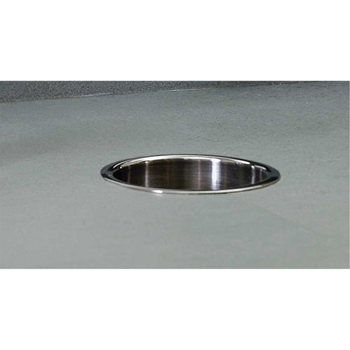 Countertop Mounted Circular Waste Chute Pathway Supply LP