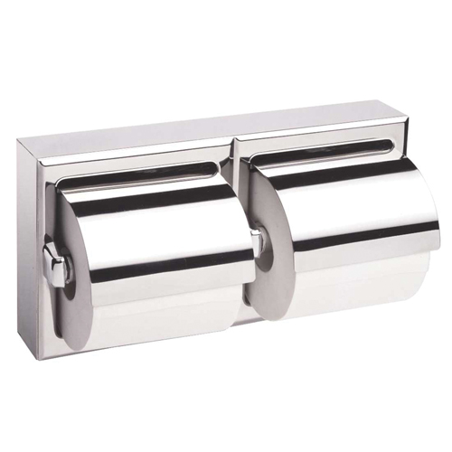 Two-Roll Toilet Paper Dispenser with Hoods, Multiple Roll Capacity Pathway Supply LP