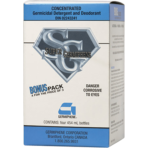 D&eacute;sinfectant Super Germiphene, 454 ml, Bouteille Pathway Supply LP