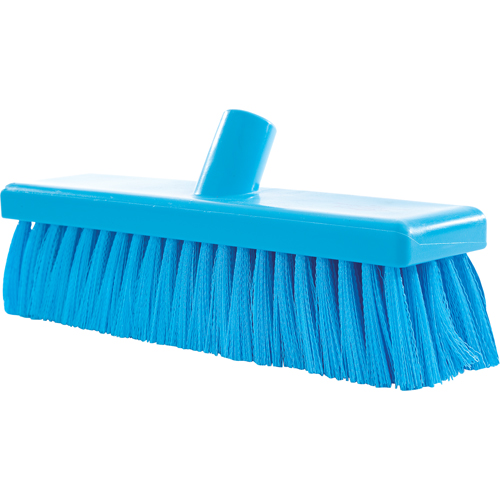 General Purpose Floor Brooms, Coarse Bristles, 12", Polyester, Blue Pathway Supply LP