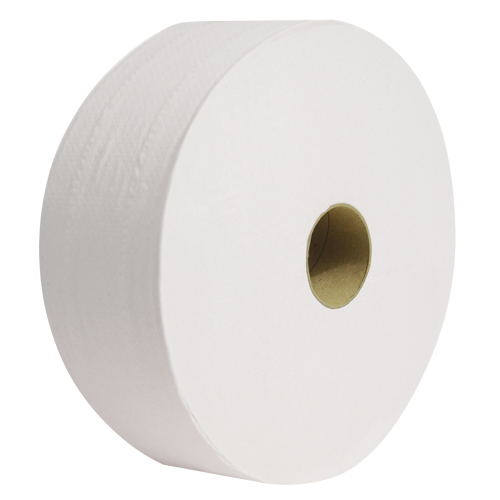 Pro Perform Toilet Paper, Jumbo Roll, 2 Ply, 1400' Length, White Pathway Supply LP