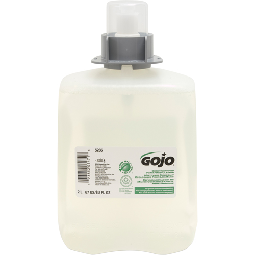 FMX-20 Green Certified Hand Soap, Foam, 2 L, Unscented Pathway Supply LP