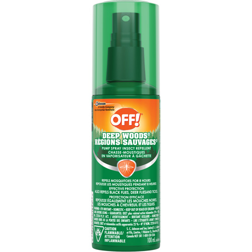 Insectifuge Off! R&eacute;gions sauvages, DEET &agrave; 25 %, Vaporisateur, 100 ml Pathway Supply LP