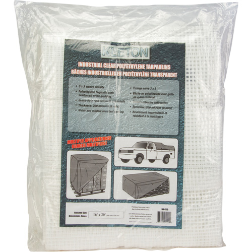 B&acirc;ches transparentes, 12' x 10' x 8 mils Pathway Supply LP
