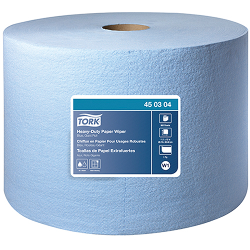 Chiffons jumbo en rouleau, Tout usage, 12" lo x 12" la Pathway Supply LP