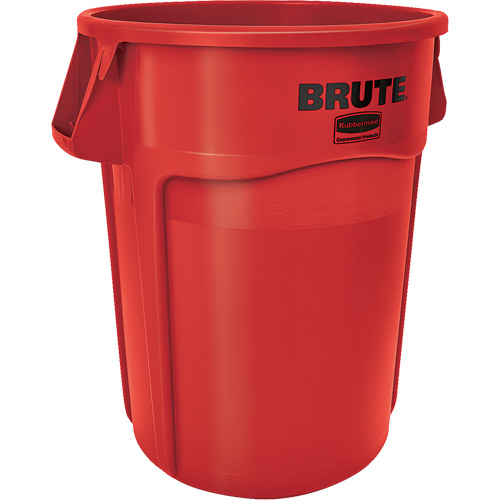 Round Brute&reg; Containers, Polyethylene, 32 US gal. Pathway Supply LP