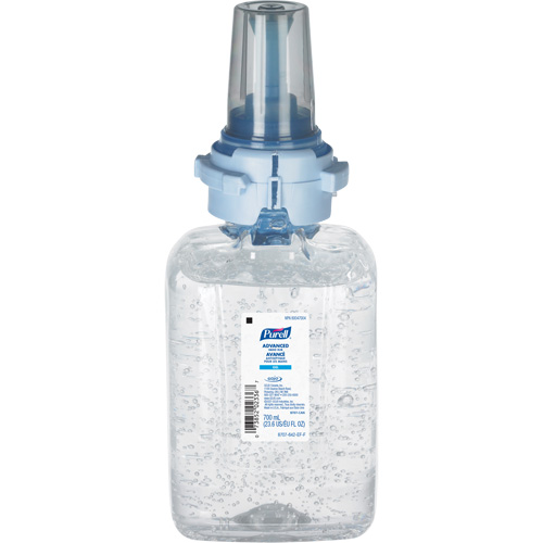D&eacute;sinfectant avanc&eacute; pour les mains pour distributeur ADX-7 de GOJO, 700 ml, Recharge, 70 % alcool Pathway Supply LP
