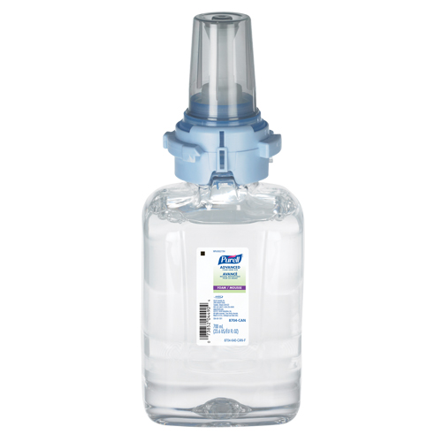 D&eacute;sinfectant pour les mains avanc&eacute; en mousse ADX-7, 700 ml, Cartouche de recharge, 70 % alcool Pathway Supply LP