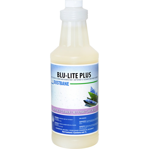 Nettoyant et d&eacute;sinfectant pour surfaces multiples Blu-Lite Plus, 1 L, Bouteille Pathway Supply LP