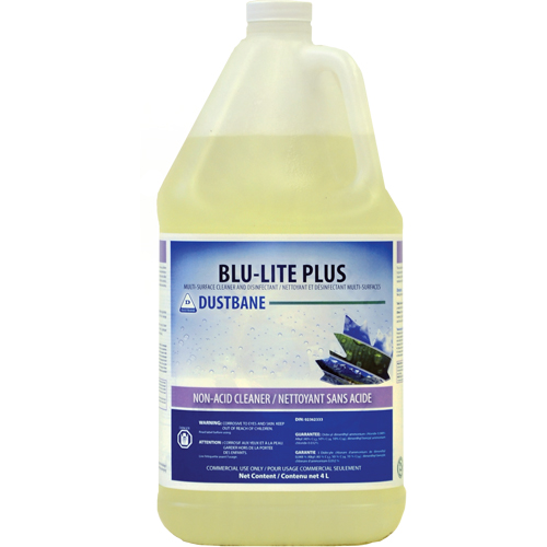 Blu-Lite Plus Multi-Surface Cleaner and Disinfectant, 4 L, Jug Pathway Supply LP