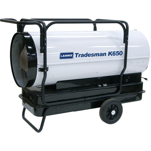 Tradesman&reg; Forced Air Heater, Fan, Kerosene, 650,000 BTU/H Pathway Supply LP