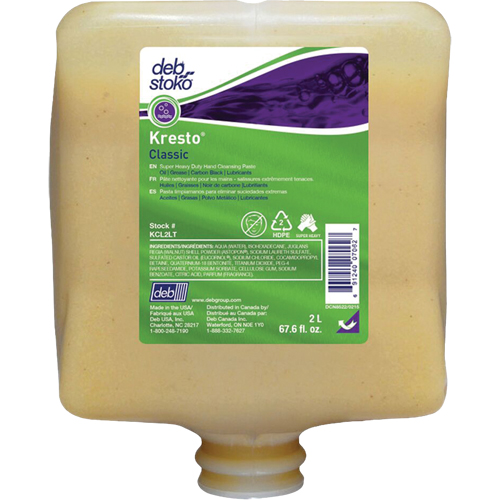 Kresto&reg; Classic Super Heavy-Duty Hand Cleaner, Pumice, 2 L, Refill, Scented Pathway Supply LP