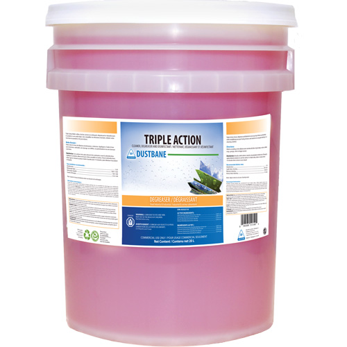 Triple Action Disinfecting Cleaner & Degreaser, 20 L, Pail Pathway Supply LP