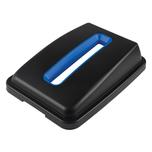 Classification des d&eacute;chets - couvercle, Couvercle ouvert, Plastique, Convient aux contenants  Pathway Supply LP