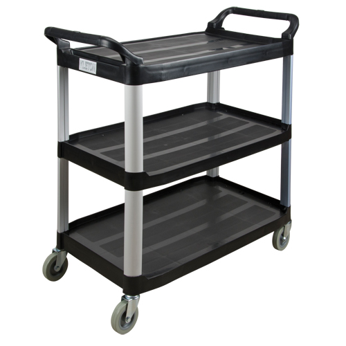 Chariot utilitaire, 3 tiers, 19-3/4" x 37-1/2" x 40-1/4", Capacit&eacute; 250 lb Pathway Supply LP