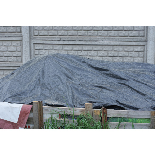 Tarp, Light Industrial Duty, Black, 6' x 8' x 8 mils Pathway Supply LP