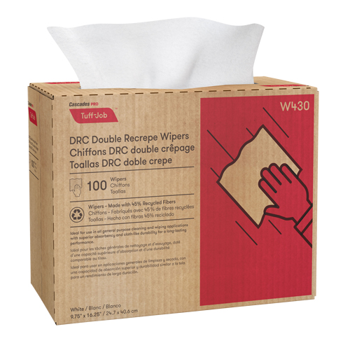 Chiffons Pro Tuff-Job, Tout usage, 9-3/4" lo x 16-1/2" la Pathway Supply LP