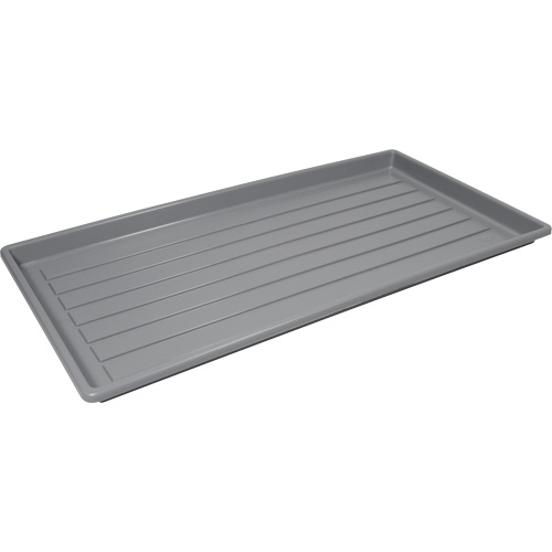 Wet Shoe/Boot Tray, Plastic, Grey, 27" L x 14" W Pathway Supply LP