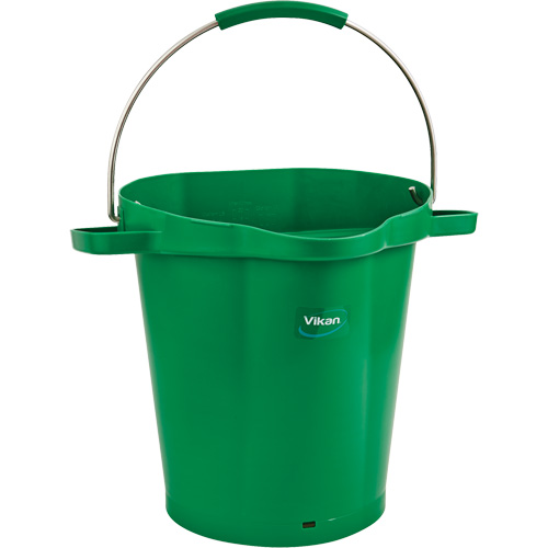 5692 Series Bucket, Green, 3 US gal. Pathway Supply LP