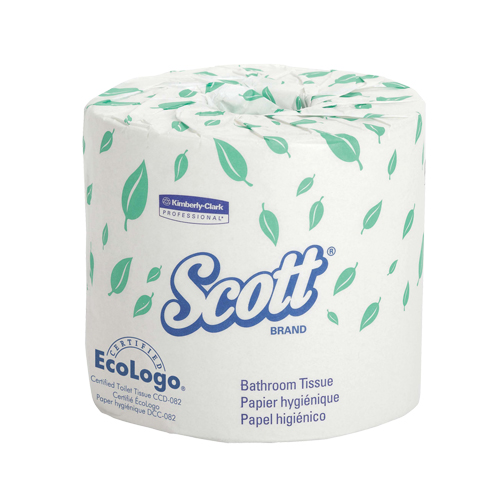 Papier hygi&eacute;nique Scott, 1 Pli, 550 Feuilles/Rouleu, Longueur 403', Blanc Pathway Supply LP